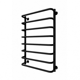 Рушникосушка водяна Mario Стандарт 800x530 чорна матова