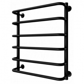 Рушникосушка водяна Mario Стандарт 600x530 чорна матова