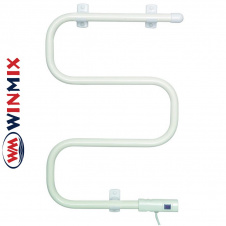 Полотенцесушитель электрический (правое подключение) белый Winmix "Viper" 4060R White (4 перекладины)