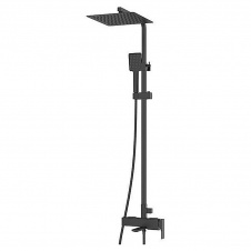 Душевая колонна со смесителем KB-56010-05 Black (Цвет черный, лейка 30*30), Чехия