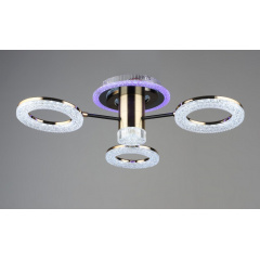 Люстра светодиодная акриловая Sirius B YH1009/3 GD+BK 46W Лубны