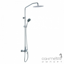 Душевая стойка Blue Water Denver DEN-ZKPN.400C+BW.OK.20 Ultra Slim хром