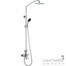Душевая стойка с изливом Blue Water Denver DEN-ZWPN.500C+BW.OK.20 Ultra Slim хром
