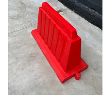 Дорожній блок водоналивний пластиковий червоний 1.2 (м) Стандарт