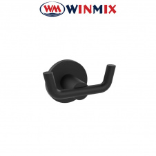 Крючок двойной Winmix Delux M1305-2A Black (ZX4650)