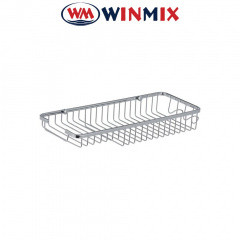 Полка-решетка с мыльницей и 2 крючками Winmix LR338 (LL1456) Чернигов