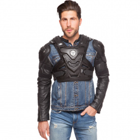 Жилет защитный для мотоциклиста Scoyco AM07 XL Черный