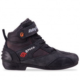 Мотоботы короткие SPEED BIKERS A012 42 Черный