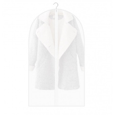 Чохол для одягу поліетиленовий Clothes Cover JH00145 L 55 х 97 см Білий-Напівпрозорий (tau_krp45_00145l)