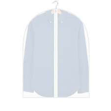 Чохол для одягу поліетиленовий Clothes Cover BHI00145 М 55 х 77 см Білий-Напівпрозорий (tau_krp40_00145)