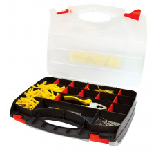 Органайзер с ручкой двусторонний MASTERTOOL 30 секций 15" (380х290х80 мм) 79-3130