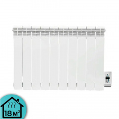 Електрорадіатор ELECTRO.10S+ плюс 500/100 (200Вт) програматор 950Вт з настінними кріпленнями Ладан
