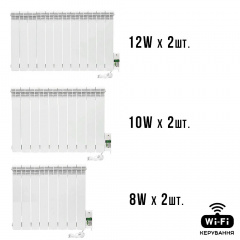 Розумна мобільна система опалення електрична ELECTRO SET 60B WI-FI 6320Вт Херсон