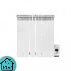 Електрорадіатор ELECTRO.6W+ плюс 500/100 (200Вт) Wi-Fi 650Вт з настінними кріпленнями Купянск