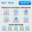 Розумна мобільна система опалення електрична ELECTRO SET 90А WI-FI 9670 Вт Косів