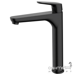 Смеситель для раковины высокий Primera Life 5521020B матовый черный Шостка