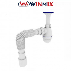 Сифон для умывальника SU-01 1 1/4"x40 с литым выпуском, Winmix. Польша Київ
