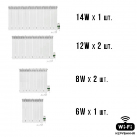Розумна мобільна система опалення електрична ELECTRO SET 60A WI-FI 6570 Вт