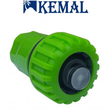 Коннектор 3/4 с аквастопом для шланга Kemal M1027, Турция