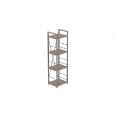 Етажерка Ferrum-decor Конект 120x34x28 см Дуб Сан-Маріно (XK00248)