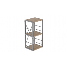 Фото - Етажерка Ferrum-decor Конект 73x34x28 см Дуб Сан-Маріно (XK00266) Етажерка Ferrum-decor Конект 73x34x28 см Дуб Сан-Маріно (XK00266)