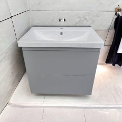 Тумба пластиковая подвесная Mikola-M Grey Лями 3297 tought 70 см Чорноморськ