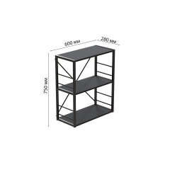 Етажерка Ferrum-decor Конект 73x60x28 см Сосна Кембра (XK00222) Кременчук