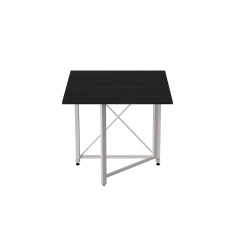 Стол-книжка трансформер Орион 1 Ferrum-decor 750x810x730 Белый металл ДСП Сосна Кембра 16 мм (ORI110) Олександрія
