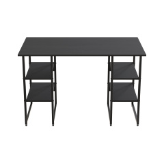 Комп'ютерний стіл Ferrum-decor Курт 75x140x70 чорний ДСП Сосна Кембра 16мм Павлоград