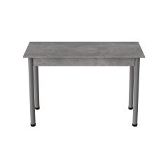 Стіл кухонний Ferrum-decor Беніта 75x120x60 Сірий ДСП Бетон 16мм (BEN0049) Херсон