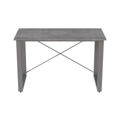 Письмовий стіл Ferrum-decor Драйв 750x1200x600 Сірий метал ДСП Бетон 16 мм (DRA035) Киев