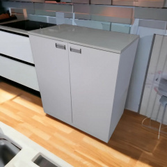 Пластиковая кухонная тумба Mikola-M 100 см с пластиковой столешкой HPL Владимир-Волынский