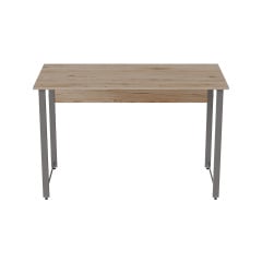 Комп'ютерний стіл Ferrum-decor Курт 75x140x70 сірий ДСП Дуб Сан-Марино 32мм Володарськ-Волинський
