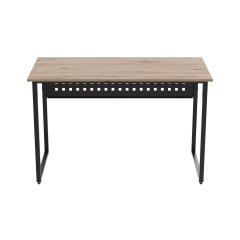 Комп'ютерний стіл Ferrum-decor Майк 75x100x60 чорний ДСП Дуб Сан-Маріно 32мм Виноградів