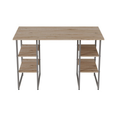 Комп'ютерний стіл Ferrum-decor Карен 75x140x60 сірий ДСП Дуб Сан-Маріно 16мм Коломия