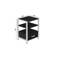 Тумба Ferrum-decor Вів'єн 1/1 50x41x40 см Сосна Кембра (XK00102) Гайсин