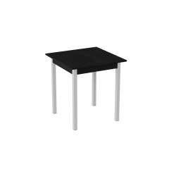 Стіл кухонний Ferrum-decor Дієго 75x80x80 Білий ДСП Сосна Кембра 16мм (DIE0038) Днепр