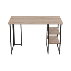 Комп'ютерний стіл Ferrum-decor Кевін 75x120x60 чорний ДСП Дуб Сан-Маріно 16мм Одеса
