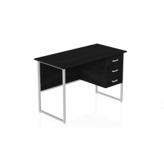 Комп'ютерний стіл Ferrum-decor Гаррі 75x120x70 білий ДСП Сосна Кембра 32мм Миргород