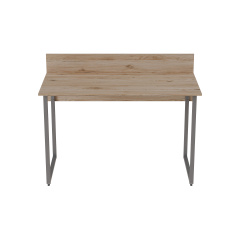 Комп'ютерний стіл Ferrum-decor Отто 75x120x70 сірий ДСП Дуб Сан-Маріно 32мм Луцьк