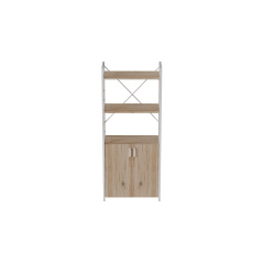 Етажерка 3/60 Ferrum-decor Серії Конект із тумбою 144x60x28 Білий ДСП Дуб Сан-Маріно (FD1029) Ровно