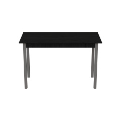 Стіл кухонний Ferrum-decor Маріо 75x120x80 Сірий ДСП Сосна Кембра 16мм (MAR0059) Петрове