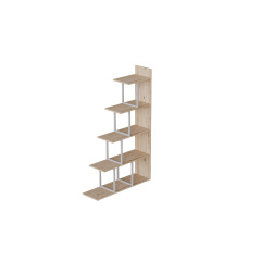 Етажерка Ferrum-decor Стелла 1600x1020x300 Білий метал ДСП Дуб Сан-Маріно (STEL016) Киев