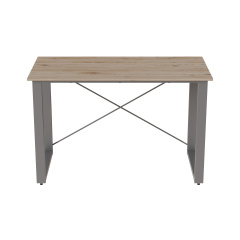 Письмовий стіл Ferrum-decor Драйв 750x1000x600 Сірий метал ДСП Дуб Сан-Маріно 32 мм (DRA135) Івано-Франківськ