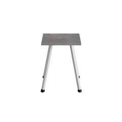 Табурет кухонный Ferrum-decor 430x320x320 Белый металл ДСП Бетон 16 мм (TAB014) Дніпрорудне