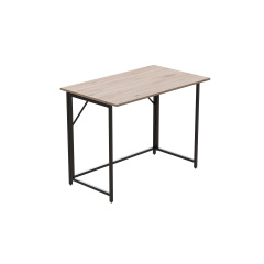 Стол раскладной Морис Ferrum-decor 750x1000x600 Черный металл ДСП Дуб Сан-Марино 16 мм (MORI002) Шепетівка
