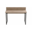 Комп'ютерний стіл Ferrum-decor Скай 76x120x60 чорний ДСП Дуб Сан-Маріно 32мм Сарни