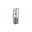 Етажерка 3/34 Ferrum-decor Серії Конект з тумбою 144x34x28 Чорний ДСП Бетон (FD1006) Ковель