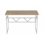 Комп'ютерний стіл Ferrum-decor Раян 75x140x70 білий ДСП Дуб Сан-Маріно 16мм Київ