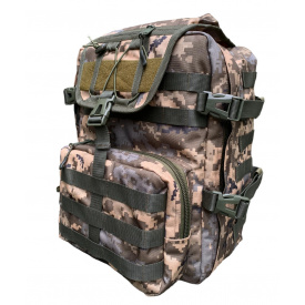 Рюкзак тактический штурмовой оксфорд PU 25 л. зеленый пиксель Tactic 4profi